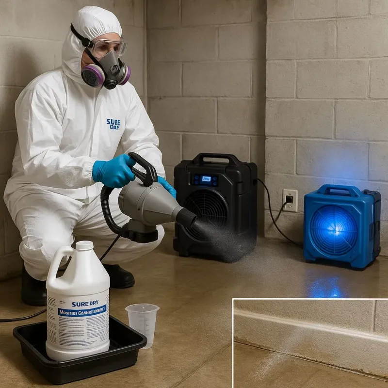 Sanitization and Odor Removal process in Clinton, NY