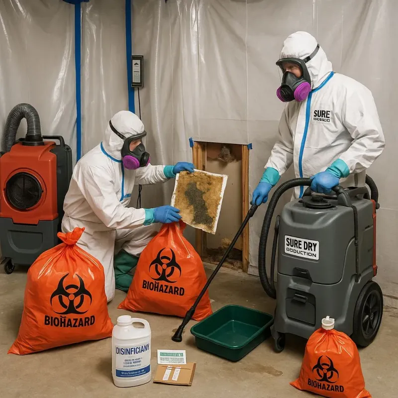 Contaminated Water Handling Protocols process in Clinton, NY