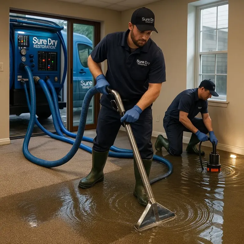 Water Extraction and Removal process in Clinton, NY